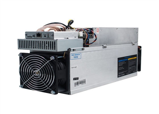 Χρησιμοποιημένη μηχανή υψηλό Hashrate 24TH/S 1980W ανθρακωρύχων Innosilicon T2T Bitcoin