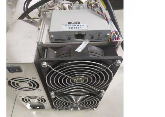 Χρησιμοποιημένη Ethernet μηχανή μεταλλείας Bitcoin Asic, ανθρακωρύχος 3440W Innosilicon T2T 36TH/S