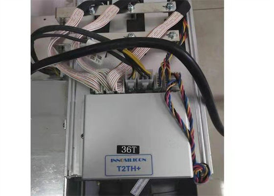 Χρησιμοποιημένη Ethernet μηχανή μεταλλείας Bitcoin Asic, ανθρακωρύχος 3440W Innosilicon T2T 36TH/S