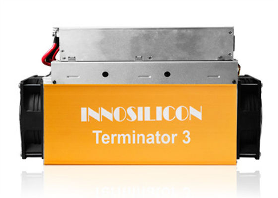 Χρησιμοποιημένη BTC Asic μηχανή Innosilicon T3 430*141*220 ανθρακωρύχων 43TH/S 2100W